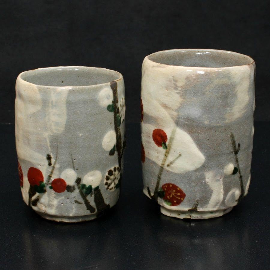 高級 薩摩焼 渓山窯 夫婦湯呑 セット ホビー グッズ 2025年最新